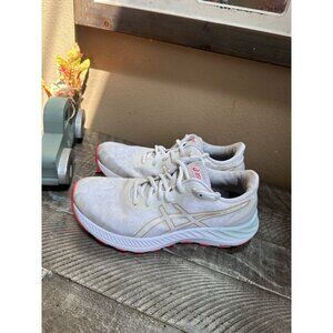 Asics Gel Excite 8 Womens 8.5 Running Shoes White Pink F130322